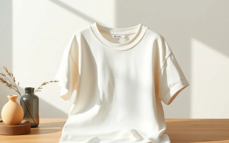 Áo thụng trễ vai họa tiết in phong cách trẻ trung trên nền vải cotton mỏng